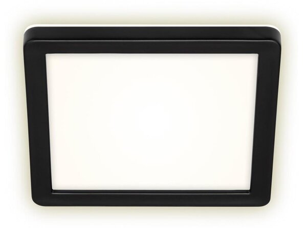 Briloner 3010-015 - LED Stropné svietidlo LED/8W/230V 19x19 cm čierna IP44