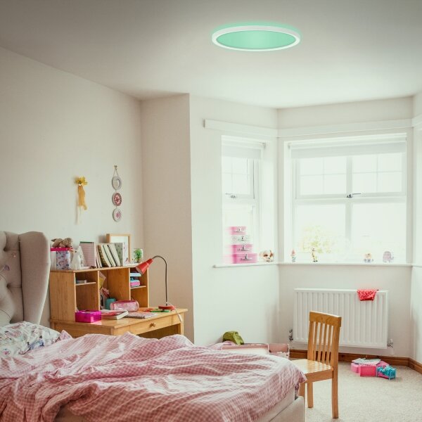Briloner 7092-416 - LED RGBW Stmievateľné stropné svietidlo SLIM LED/15W/230V + DO