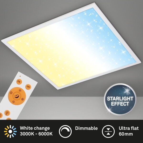Briloner 7303-016 - LED Stmievateľné stropné svietidlo STARRY SKY LED/36W/230V+ DO