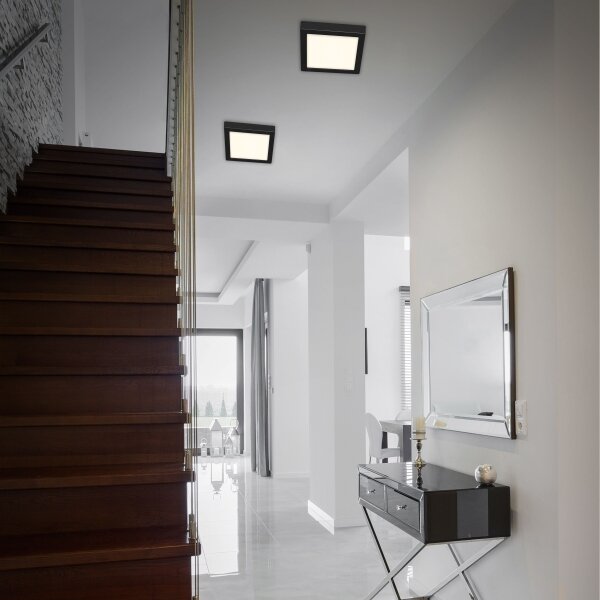 Briloner 3464-415 - LED Stropné svietidlo FIRE LED/12W/230V 17x17 cm