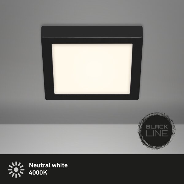 Briloner 3464-415 - LED Stropné svietidlo FIRE LED/12W/230V 17x17 cm