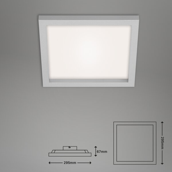 Briloner 7370-014 - LED Stmievateľné stropné svietidlo LED/18W/230V 3000-6500K+ DO