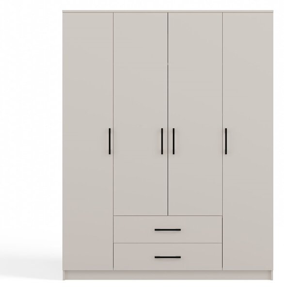 TP Living Šatníková skriňa Romana 160 cm kašmír