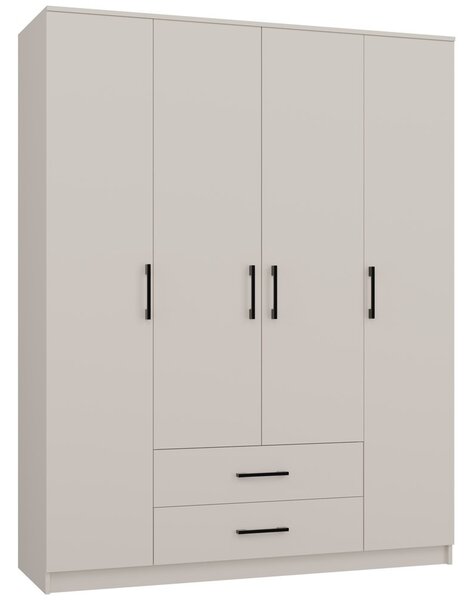 TP Living Šatníková skriňa Romana 160 cm kašmír