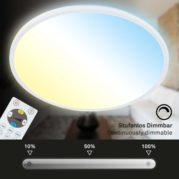 Briloner 7080-016 - LED Stmievateľné svietidlo SLIM LED/22W/230V 2700-6500K + DO