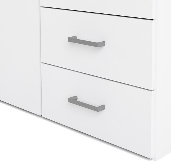 FALCO Šatníková skriňa Sida 77 cm biela