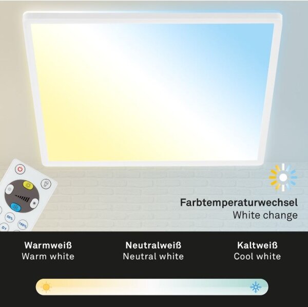 Briloner 7082-016 - LED Stmievateľné svietidlo SLIM LED/22W/230V 2700-6500K + DO