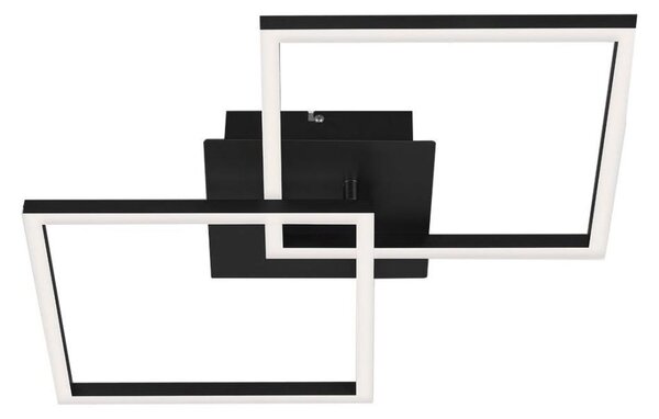 Briloner 3210-015 - LED Stmievateľné stropné svietidlo FRAME 2xLED/11W/230V čierna