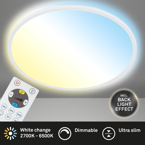 Briloner 7080-016 - LED Stmievateľné svietidlo SLIM LED/22W/230V 2700-6500K + DO