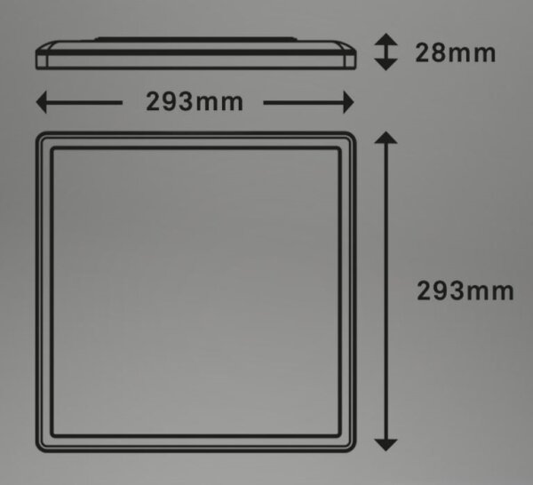 Briloner 7081-015 - LED Stmievateľné svietidlo SLIM LED/18W/230V 2700-6500K + DO