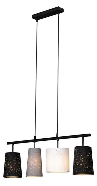 Brilo 4027-045 - Luster na lanku SHADES 4xE27/40W/230V