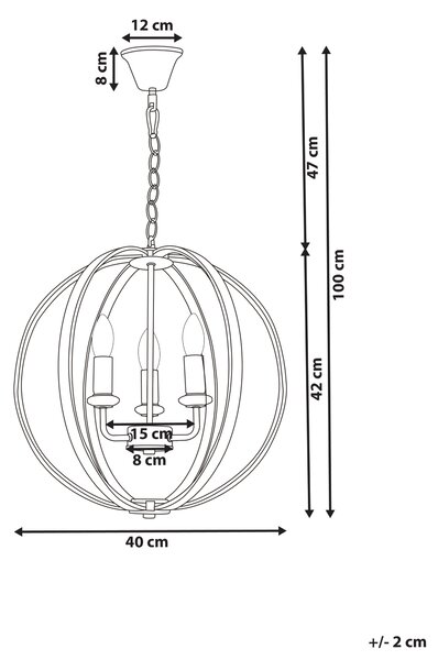Luster strieborný železný závesná lampa s kryštálmi glamour štýl obývacia izba jedáleň