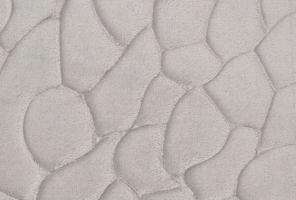 BO-MA, Protišmyková kúpeľňová predložka 3D 133 sand, 50x80, šedá, kúpeľňa