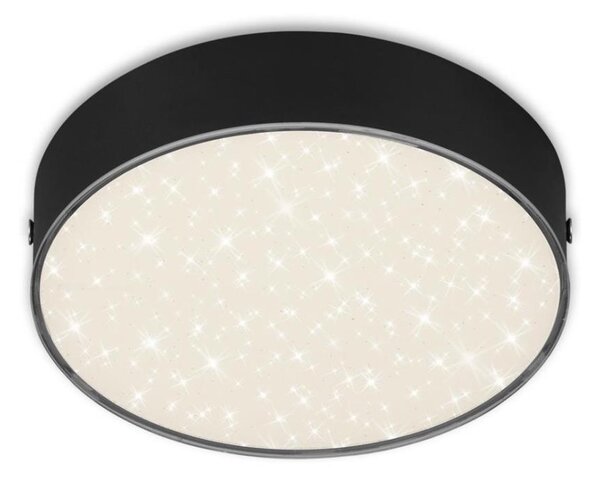 Briloner 7072-415 - LED Stropné svietidlo STAR SKY LED/11W/230V pr. 15 cm čierna