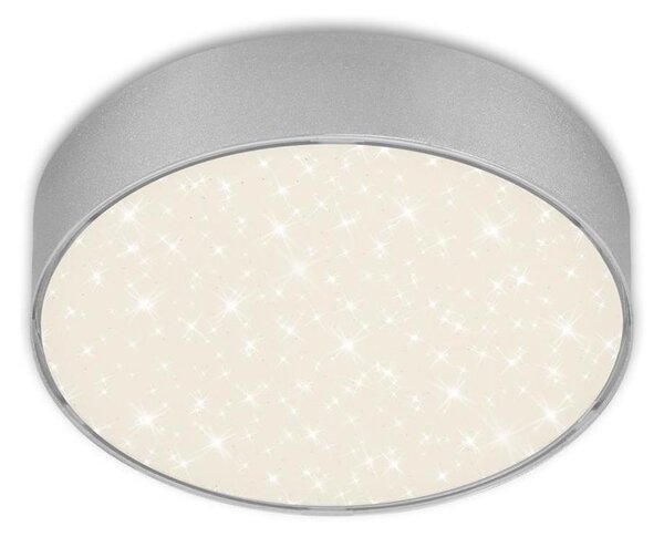 Briloner 7072-414 -LED Stropné svietidlo STAR SKY LED/11W/230V pr. 15 cm strieborná