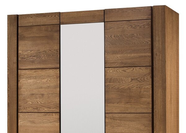 Szynaka Šatníková skriňa Velvet II 73 160 cm z rustikálneho duba