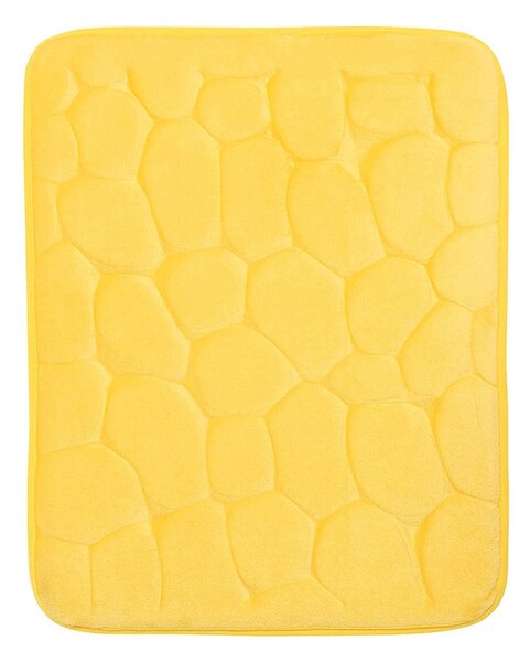 BO-MA koberce Protišmyková kúpeľňová predložka 3D 0133 yellow - 50x40 cm