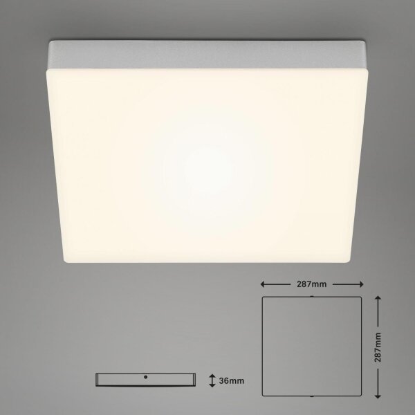 Briloner 7071-014 - LED Stropné svietidlo FLAME LED/21W/230V 3000K 28,7x28,7 cm