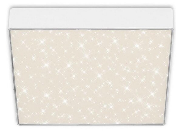 Briloner 7077-416 - LED Stropné svietidlo STAR SKY LED/16W/230V 21x21 cm biela