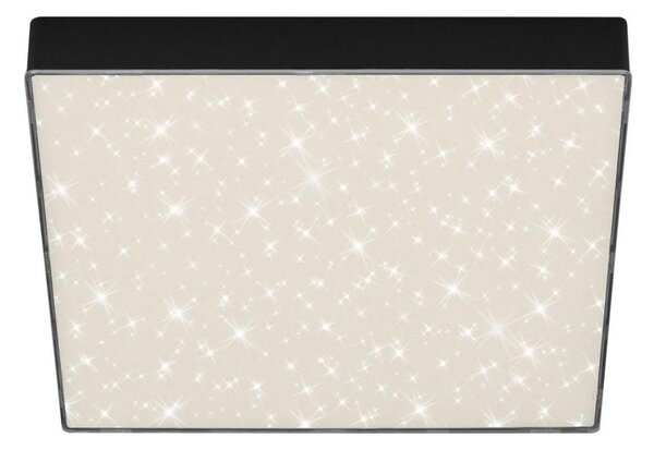 Briloner 7078-415 - LED Stropné svietidlo STAR SKY LED/21W/230V 28x28 cm čierna