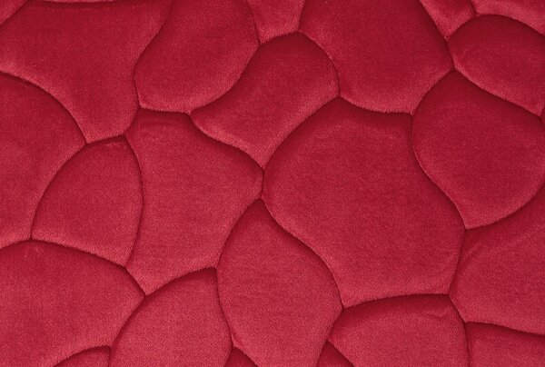 BO-MA , Protišmyková kúpeľňová predložka 3D 0133 Red, 50x40, červená, kúpeľňa