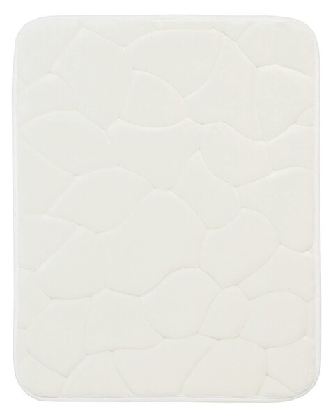 BO-MA koberce Protišmyková kúpeľňová predložka 3D 0133 White - 50x40 cm
