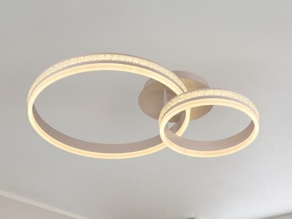 LED Stmievateľný prisadený luster LED/110W/230V 3000-6500K + diaľkové ovládanie