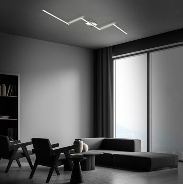 Briloner 3501-018 - LED Prisadený luster STAFF 5xLED/4,8W/230V matný chróm
