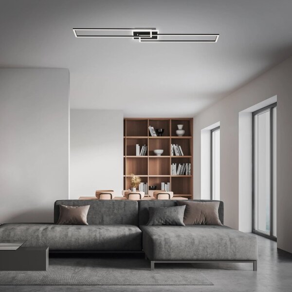 Brilo - LED Stmievateľný prisadený luster FRAME 2xLED/20W/230V 2700-6500K + DO