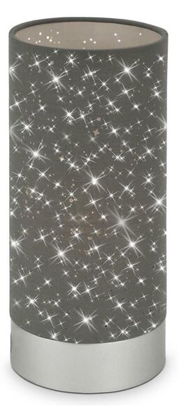 Briloner 7028-014 - Stolná lampa STARRY SKY 1xE14/25W/230V šedá