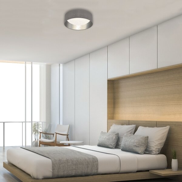 Briloner 3482014 - LED Stropné svietidlo STARRY LED/12W/230V šedá/strieborná