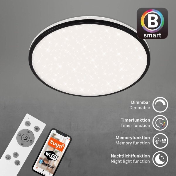 Brilo - LED Stmievateľné stropné svietidlo STARRY SKY LED/42W/230V Wi-Fi Tuya+ DO