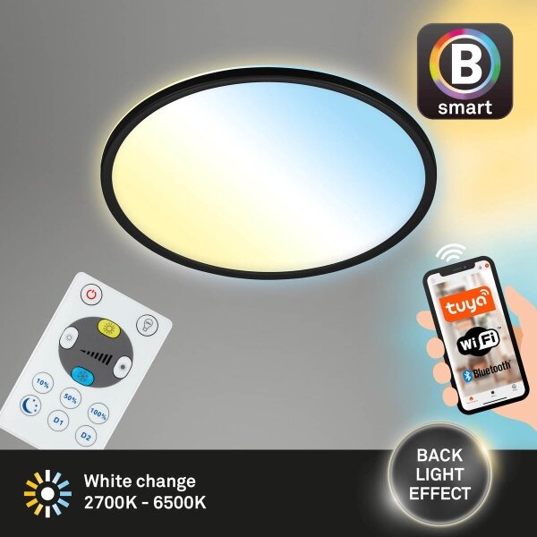 Briloner 7059-015 - LED Stmievateľné svietidlo SLIM LED/22W/230V Wi-Fi Tuya + DO