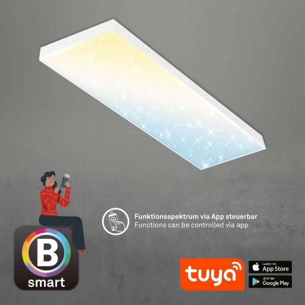 Brilo - LED Stmievateľný prisadený panel FRAMELESS LED/28W/230V Wi-Fi Tuya + DO