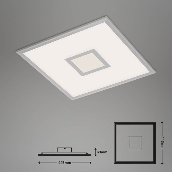 Brilo -LED RGB Stmievateľné stropné svietidlo CENTRO LED/24W/230V Wi-Fi Tuya + DO