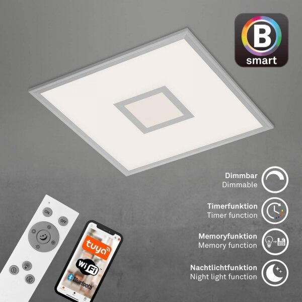 Brilo -LED RGB Stmievateľné stropné svietidlo CENTRO LED/24W/230V Wi-Fi Tuya + DO