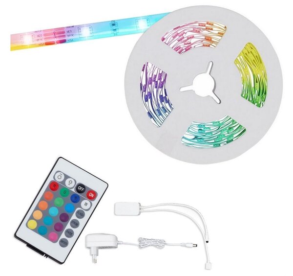 Brilo - LED RGBW Stmievateľný pásik 6,5m LED/18W/230V Wi-Fi Tuya + DO