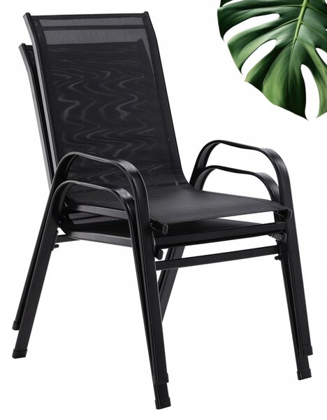Garden Line Set záhradného nábytku Gota čierny