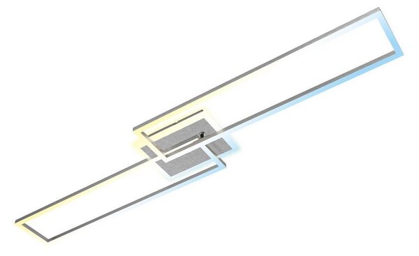 Brilo - LED Stmievateľný prisadený luster FRAME 2xLED/20W/230V Wi-Fi Tuya + DO