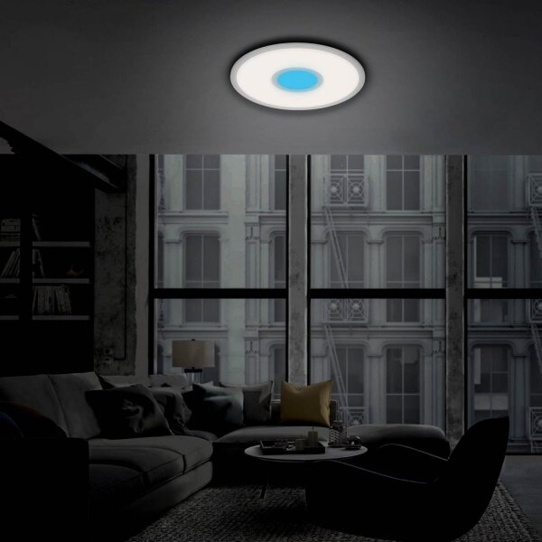 Brilo -LED RGB Stmievateľné stropné svietidlo CENTRO LED/24W/230V Wi-Fi Tuya + DO