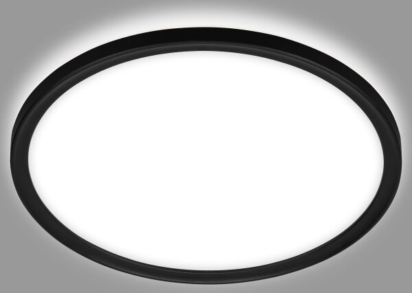 Briloner 3642-415 - LED Kúpeľňové stropné svietidlo SLIM LED/19W/230V IP44 čierna