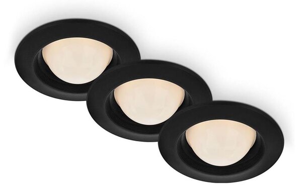 Briloner 7056-035 - SADA 3x LED Kúpeľňové podhľadové svietidlo LED/3W/230V IP44