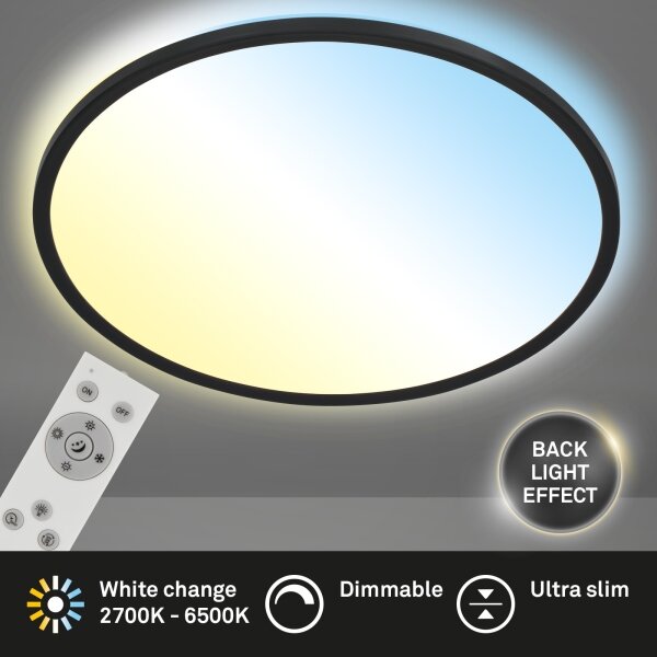Brilo - LED Stmievateľné stropné svietidlo SLIM LED/31W/230V 2700-6500K + DO