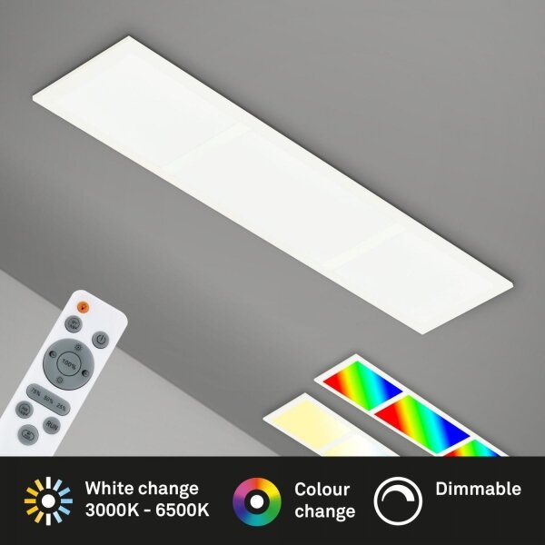 Briloner 7388-016 - LED RGBW Stmievateľné stropné svietidlo LED/24W/230V + DO