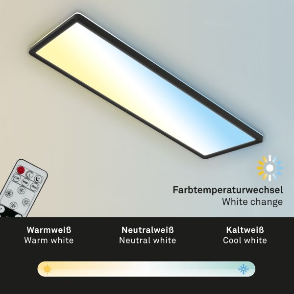Brilo - LED Stmievateľné stropné svietidlo SLIM LED/23W/230V + DO