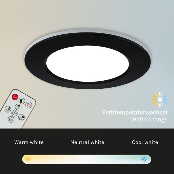 Briloner - SADA 3x LED Stmievateľné kúpeľňové svietidlo LED/4,8W/230V IP44