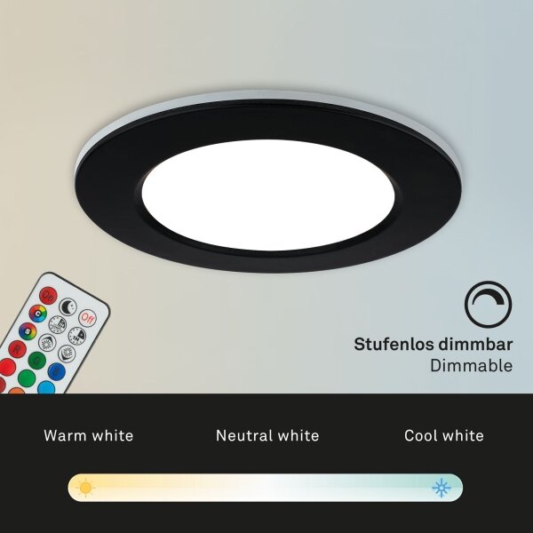 Briloner - SADA 3x LED Stmievateľné kúpeľňové svietidlo LED/4,8W/230V IP65