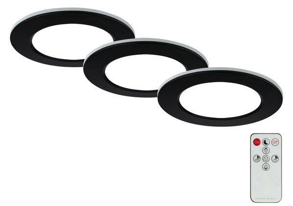 Briloner - SADA 3x LED Stmievateľné kúpeľňové svietidlo LED/4,8W/230V IP44
