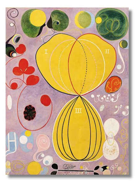 Obraz Hilma af Klint - Dospelosť (VII) - S (40x30cm) 49€