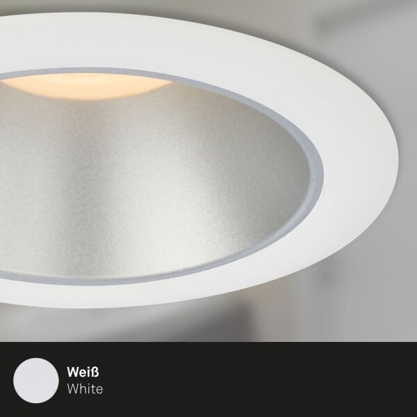 Briloner 7041-036 - SADA 3x LED Kúpeľňové podh. svietidlo LED/4,9W/230V biela